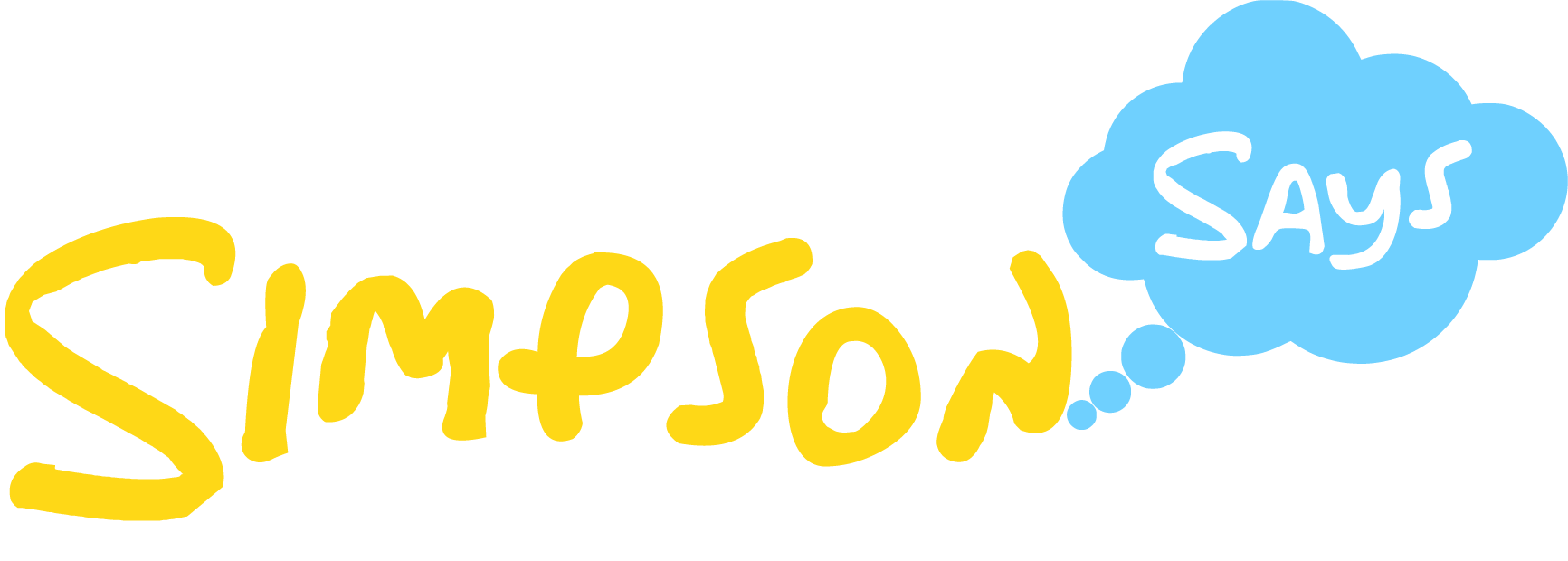 Simpsons Says Logo